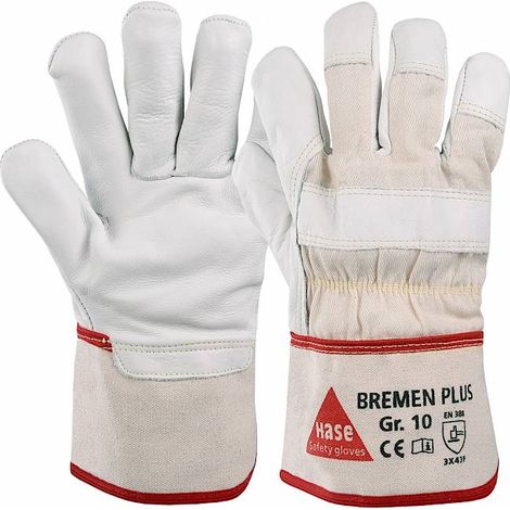 Hase Lederhandschuhe "Bremen Plus" 8