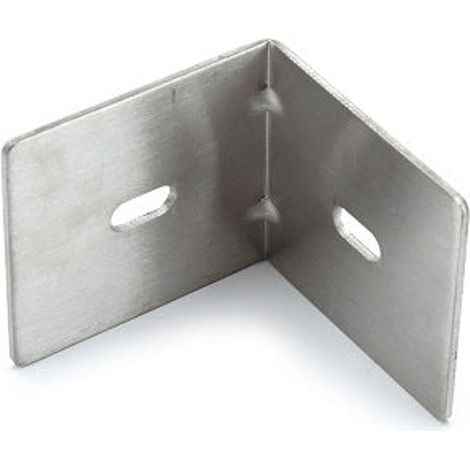Escuadra sujeción panel cabina sanitaria fenólica 90º Inox 304 (1/2)