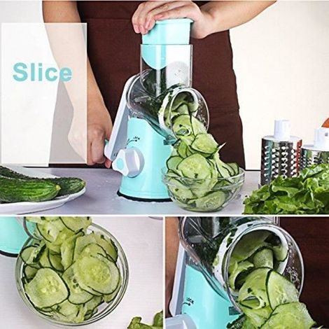 Coupe Légumes Râpe Mandoline Manuel Lames Pour Carotte Pomme de Terre Accessoires Outil Cuisine (1/4)
