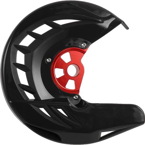 Protector de disco de freno, protección ligera, fácil instalación, negro. (1/2)