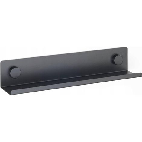 Wenko JET mensola per spezie nera design industriale