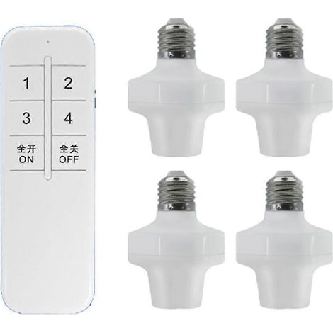 E27 sans fil télécommande lampe lampe support Smart ampoule adaptateur LED lampe Holdere Smart Device pour LED ampoule (1/5)