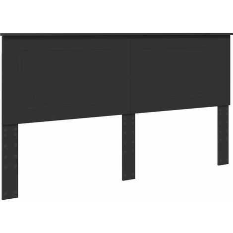 Maison Exclusive - Cabecero Roble Negro 100 cm Madera de ingenier