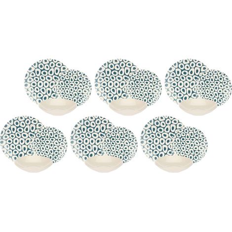 Luminarc Servicio elegante multicolor 25 cm para 6 personas (1/2)