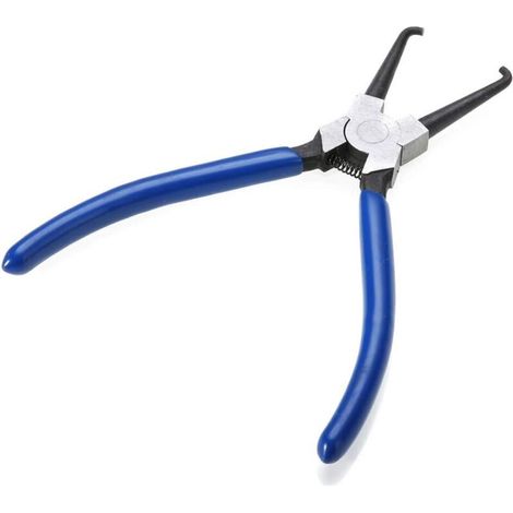 Pince pour tuyau de carburant- 17-5 cm- résistante à la rouille- avec joint d'étanchéité- pince à dégagement rapide- adaptée à l'entretien automobile. (1/5)