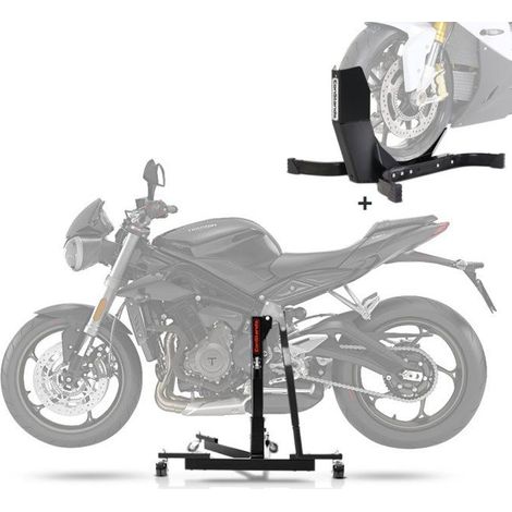Cavalletto centrale da officina per BMW M 1000 RR 21-24 Evo + cuneo per ruota