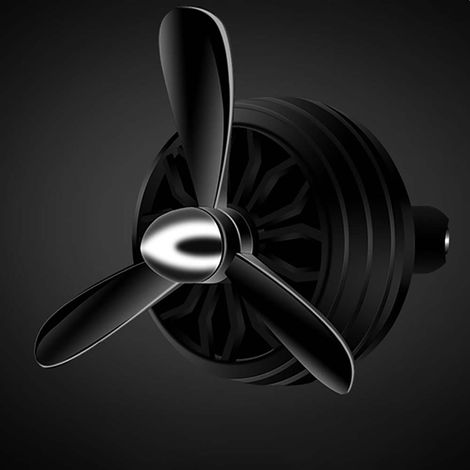 Diffuseur d'air parfumé pour voiture, hélice triple, purificateur d'habitacle, clip de ventilation, désodorisant parfumé universel, sans fixation, arôme puissant (1/5)