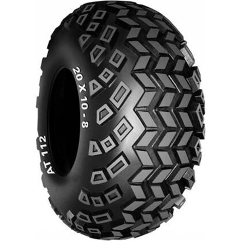 Pneu quad non homologué route AT112 20/10.00x8 TL4 - BKT - S012107