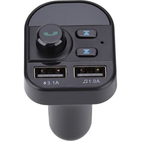 Autoradio FM sans fil Bluetooth MP3 HD, mains libres, KLB (1/5)