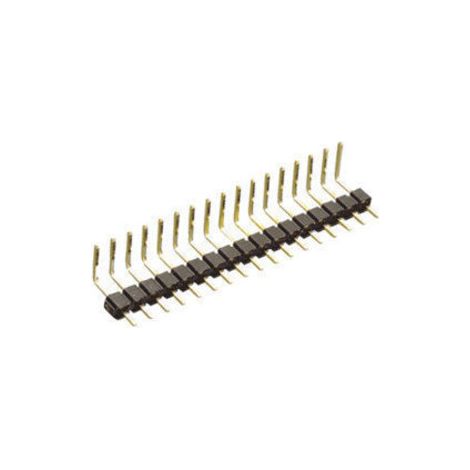 Einzelne männliche Klemmleiste 40-polig 90° Electro DH 10.837 8430552013814