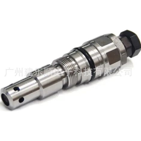 The YN22V00001F8 main relief valve is suitable for Kobelco SK200-5, SK200-6, and SK200-6E. (1/4)