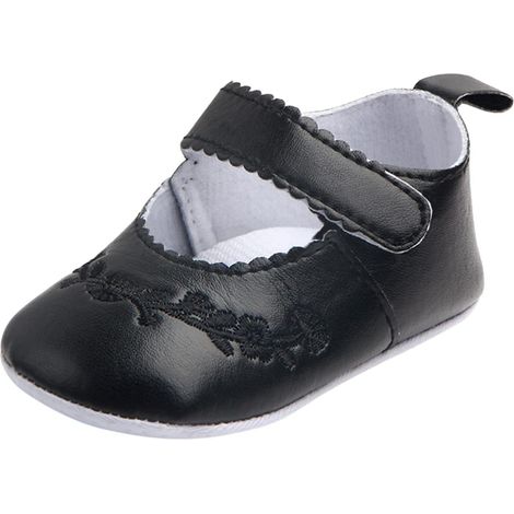 Zapatillas de lona para niños - Zapatos suaves para caminar para bebés - Zapatos para niñas y niños - Zapatos para bebés - Zapatos para niñas pequeñas - Talla 9 (1/5)