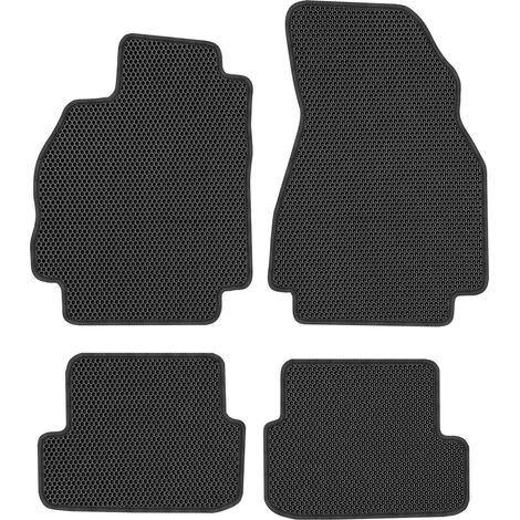 Renault Megane II dal 2002 al 2008. Tappetini dedicati - EVA A NIDO D'APE NERO (1/5)