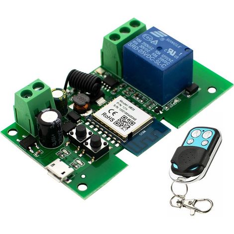 Tuya Modulo Relè Smart WiFi con Telecomando RF433  1