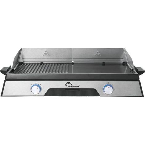 LITTLE BALANCE electric griddle - 8735 - 50x30cm cooking surface - PFAS-free microceramic coating - 2200W (1/5)