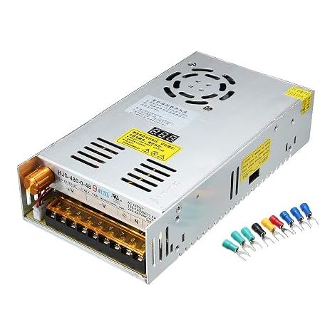 AC 110/220V To DC 0-48V 10A 480W Adjustable Switching Power Supply Transformer with Digital Display (1/4)