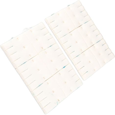 12 Stück Einweg-Ersatzbürsten für WC-Bürsten (Modell 3061), Farbe: Zitrone (1/5)