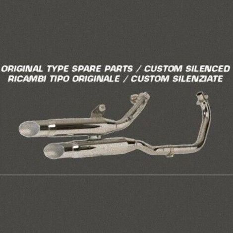 Pot d échappement Marving pour Moto Yamaha 125 XV Virago 1997 à