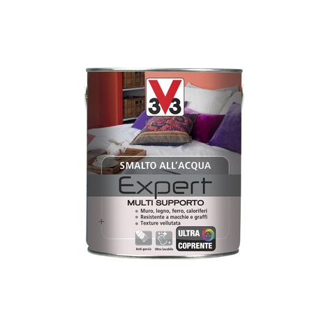 V33 SMALTO MULTISUPPORTO EXPERT BEIGE SATINATO 0,5L