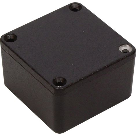 Hammond Electronics  1590MMBK Universal-Gehäuse 50 x 50 x 31  Aluminium  Schwarz 1 St. (1/2)