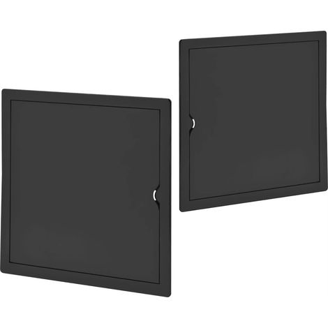 Trappe d'accs ID-30/30/B - 31,5 x 31,5 cm - Noir - Pratique et esthétique - ABS durable (1/3)