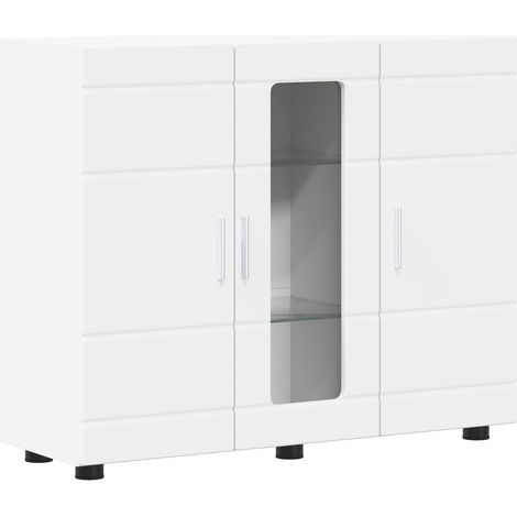 Maison Exclusive - Armadio in Legno Bianco 88,5 x 30,5 x 73 cm Legno multistrato
