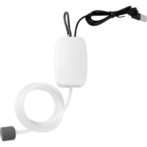 Pompe à Air électrique pour Aquarium, USB, Portable, silencieuse, Mini pour Aquarium, trou unique (1/5)