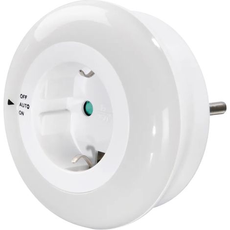 Lámpara hama circle LED con sensor crepuscular integrado (1/2)