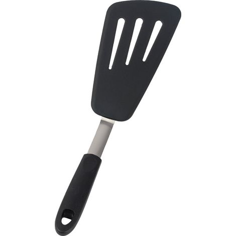 Ensemble de spatules à steak en silicone, 4 pièces, spatule de cuisson antiadhésive pour teppanyaki, spatule à poisson, ustensiles de cuisine, spatule oblique anti-fuite (1/5)