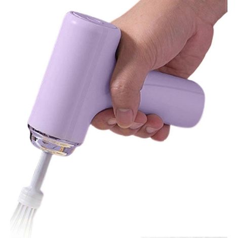 Fouet ménager portatif, petit batteur sans fil pour la pâtisserie, les gâteaux, fouet à crème rechargeable, outils de cuisine (1/5)