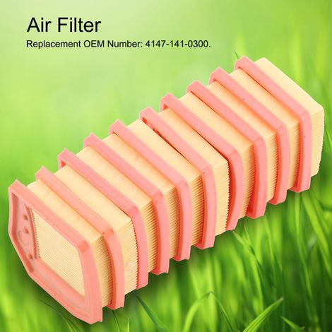 Lot de 10 filtres à air pour débroussailleuses Stihl FS410, FS460, FS240, FS260 et FS360 (1/5)