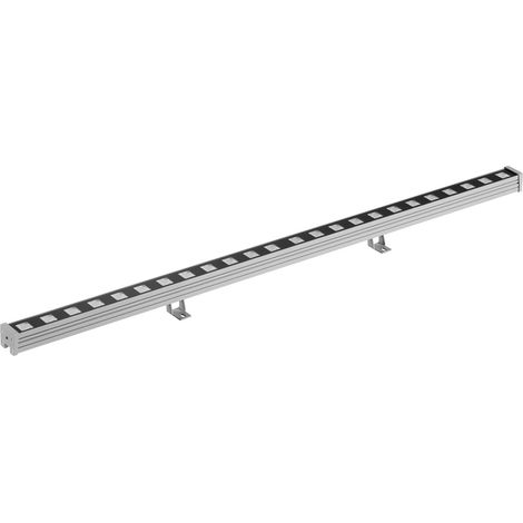 Projecteur surface tilt RIGA IP66 DMX512 LED SMD RGBW 36W 2400lm(1747lm) 4000K 40º Gris (1/3)