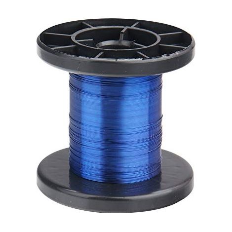 Donau-elektronik Hilo de cobre esmaltado azul 0,15 mm 100 m