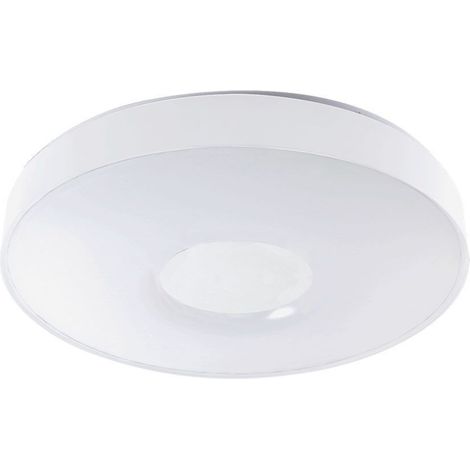 V-TAC Plafoniera LED 40W Rotonda, Telecomando CCT 3in1 D390mm Dimmerabile, Cover Disco