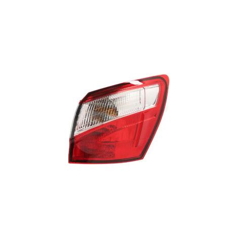 Wasserdichte und stoßfeste LED-Rückleuchten für Nissan Qashqai Modelle (2010–2014), Kotflügel außen, rechte Seite: 26555 BR00A