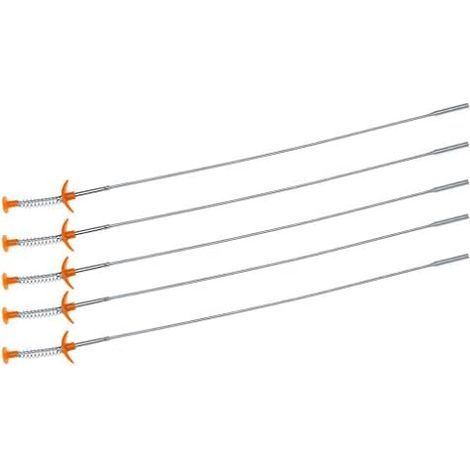 Langstielige, flexible Zange zum Aufnehmen schmaler Krallen, 60 cm Feder, XL-Schraubenschlüssel - (1/5)