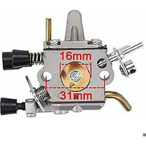 Carburateur pour Stihl FS120 FS250 FR350 – Kit 13 pièces métal avec filtre et bougie – Remplacement 4134 120 0653 (1/4)