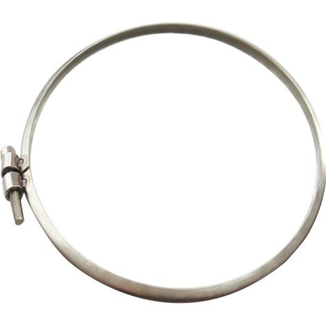 Collier de serrage pour cheminée en acier inoxydable (DN 100) (1/5)