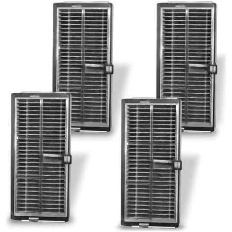 4 - Filtre HEPA - Accessoire Aspirateur Robot - Compatibilité Dreame L40s Ultra L10s Pro Mova P50 - Filtration Poussière Poils Animaux - Pour Maison Avec Enfants - Blanc - 12x8cm (1/5)