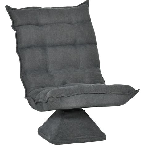 Fauteuil inclinable pivotant DARIUS gris (1/5)