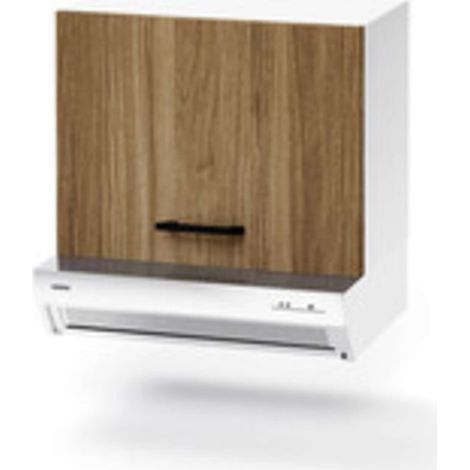 KIT CUCINA PENSILE 1 ANTA SOPRACAPPA 60X32XH49 CM NOCE - 1 pezzo