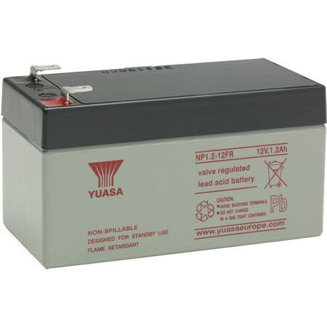 Batterie plomb étanche NP1.2-12FR Yuasa 12V 1.2ah
