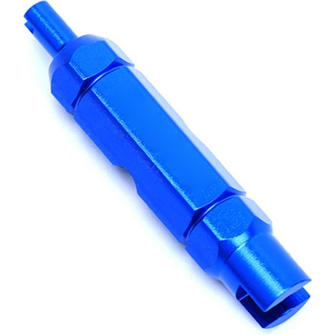 Outil d'extraction d'obus de valve pour valves Schrader et Presta - Idéal pour VTT et vélos de route - Réparation facile des chambres à air pour les cyclistes (1/5)