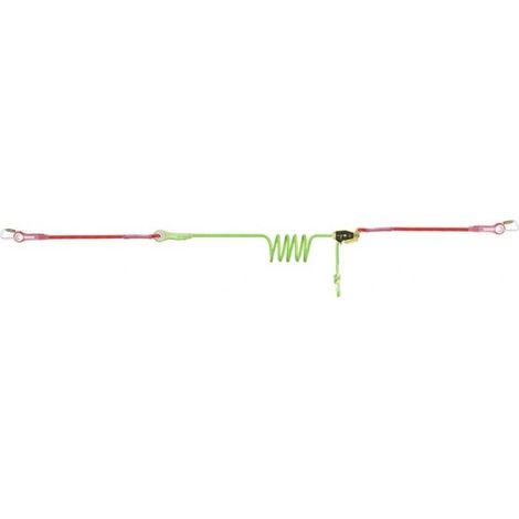 KRATOS SAFETY - Ligne de vie temporaire horizontale pour 2 utilisateurs, lg. maxi 14 m, pour conteneur ISO