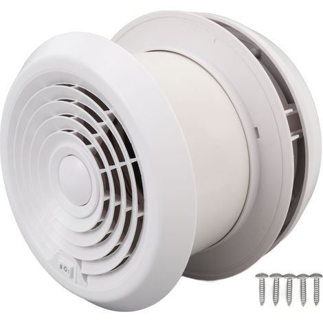Ventilateur d'extraction de toit 12 V pour camping-car, caravane, camping-car ou yacht, 5 000 tr/min, avec grille de ventilation. (1/5)