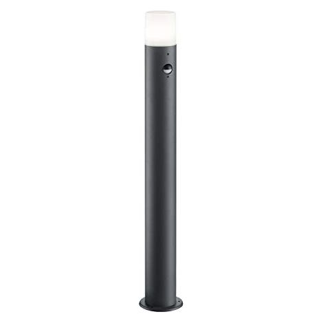 TRIO LEUCHTEN HOOSIC LAMPADAIRE D'EXTÉRIEUR EN ALUMINIUM ANTHRACITE/BLANC (1/7)