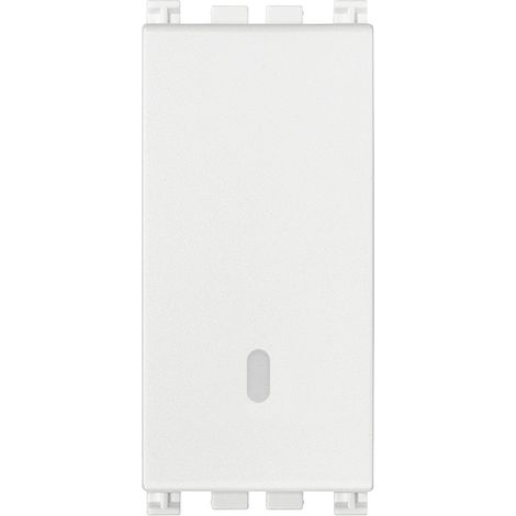 VIMAR - 19010.B Pulsante 1P NC 10A bianco
