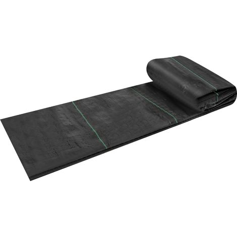 Jiubiaz 4x10m Tela antihierbas para plantas y flores – Ideal para uso exterior