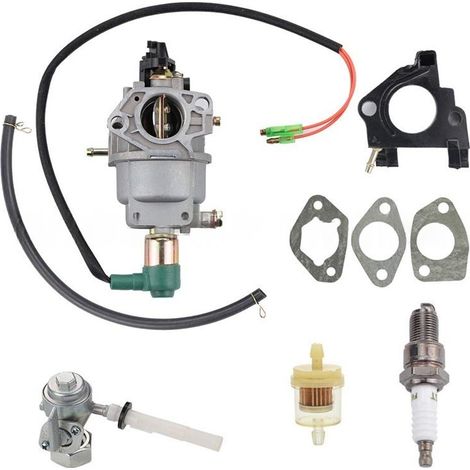 Carburateur avec robinet essence pour générateur essence Titan TG6500 TG6500ES TG7500M (1/4)