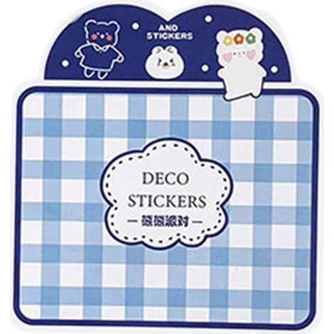 40 Autocollants Décoratifs Mignon Ours pour Carnets, Adhésifs Washi Forts et Portables pour DIY (1/3)